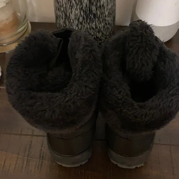 Pajar Canada Kimmi Nylon Insulated Winter Boots With Ice Grippers Size 5/5.5 - Picture 10 of 15